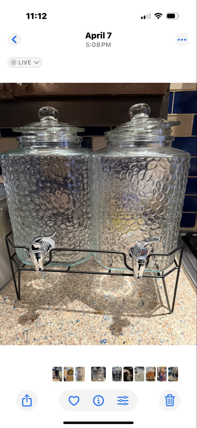 Style Setter Beverage Dispenser Set (2)