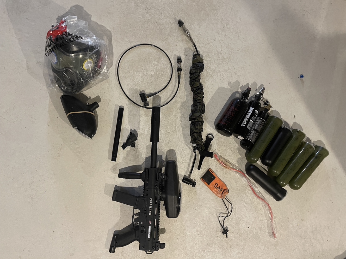 Tippmann X7 Phenom and lots of accessories