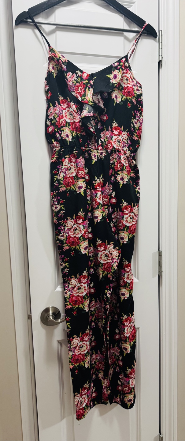 Floral jumpsuit - photo 3