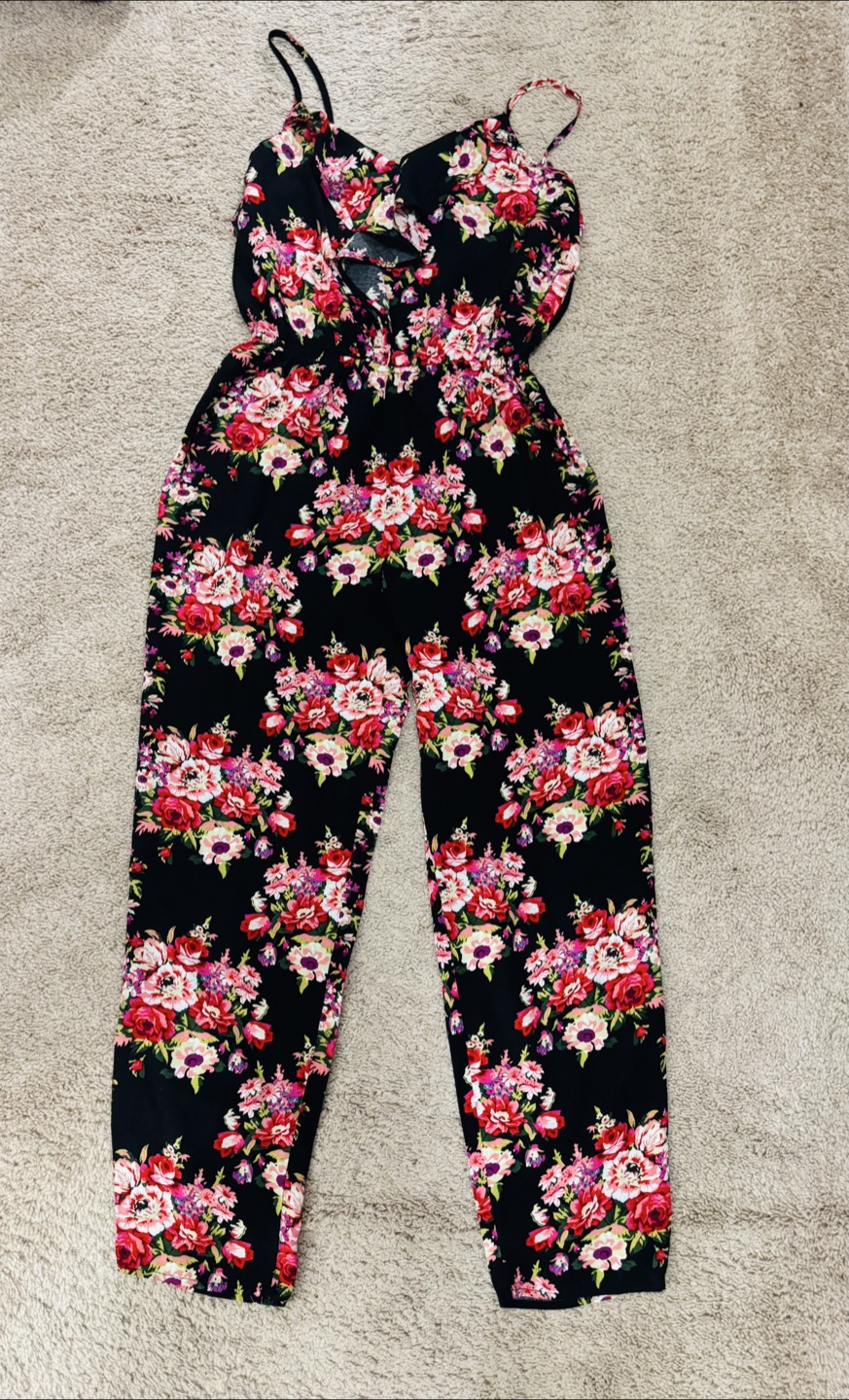 Floral jumpsuit