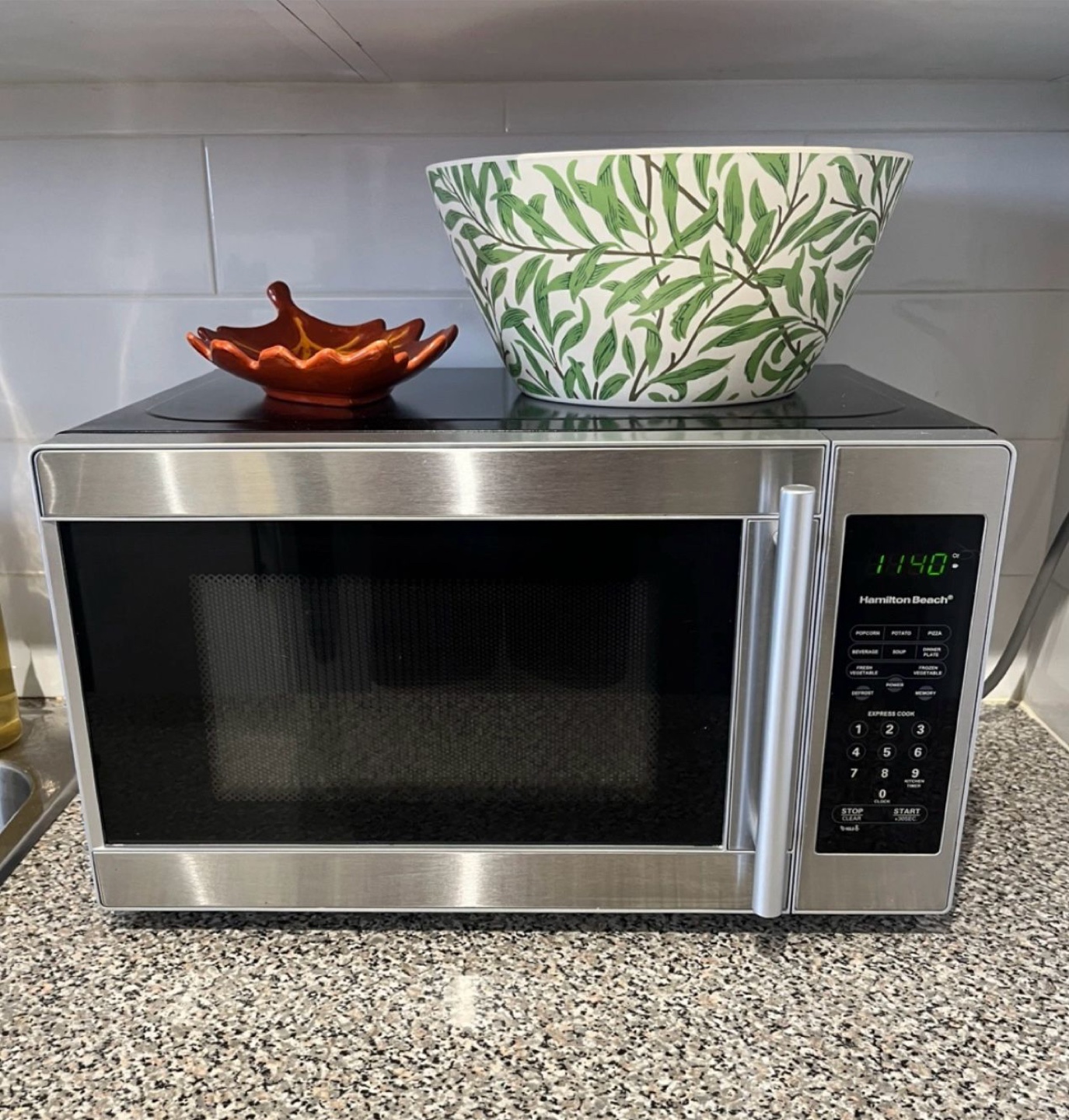 Hamilton Beach 0.7 cu. ft. Stainless Steel Microwave