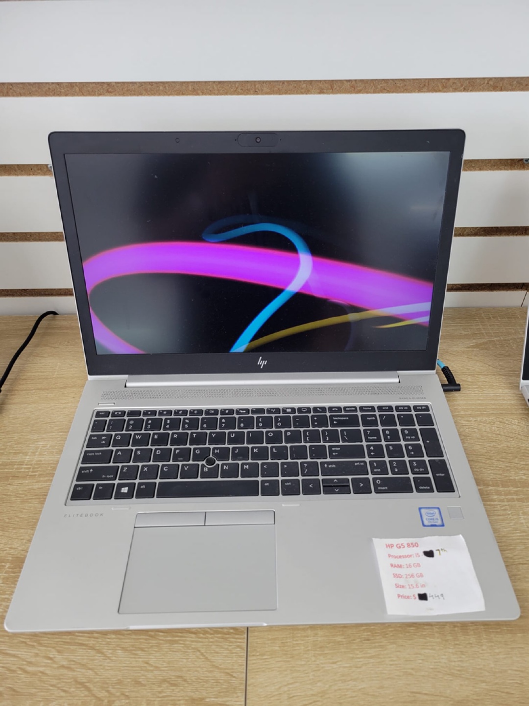 HP Elitebook 850 G5 Laptop - 16GB RAM, 256GB SSD