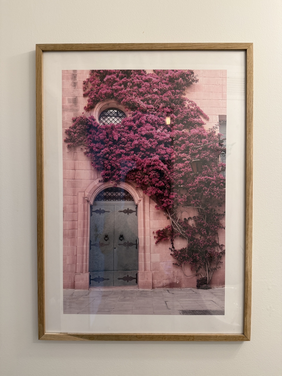 Framed Pink Bougainvillea Print - photo 3