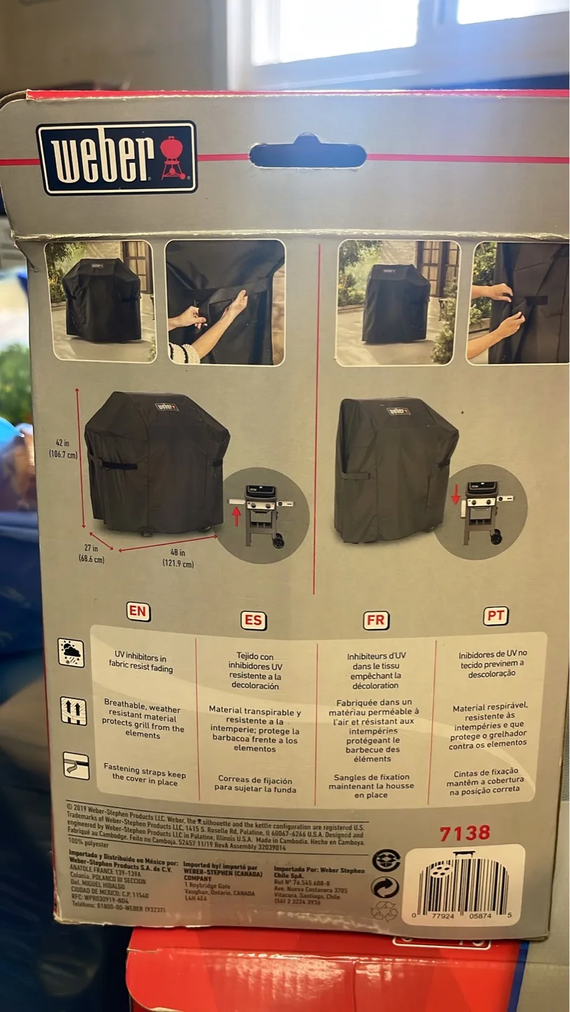 Weber Premium Grill Cover for Spirit II Grills image indicator(3)