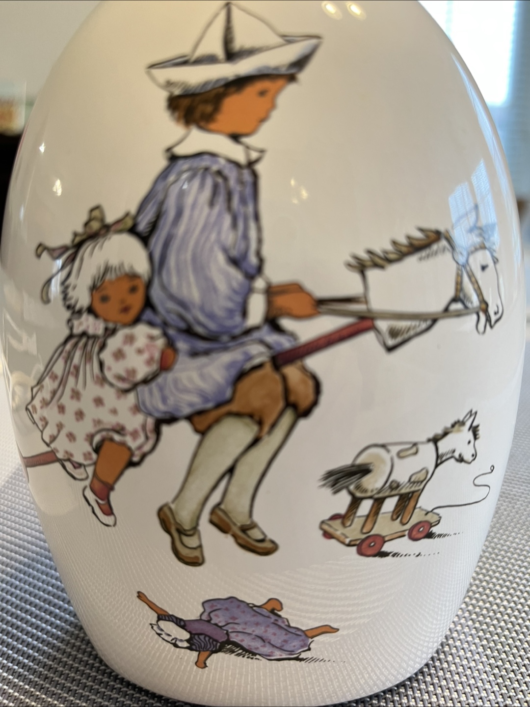 Vintage Childrens Illustrated Table Lamp - photo 2