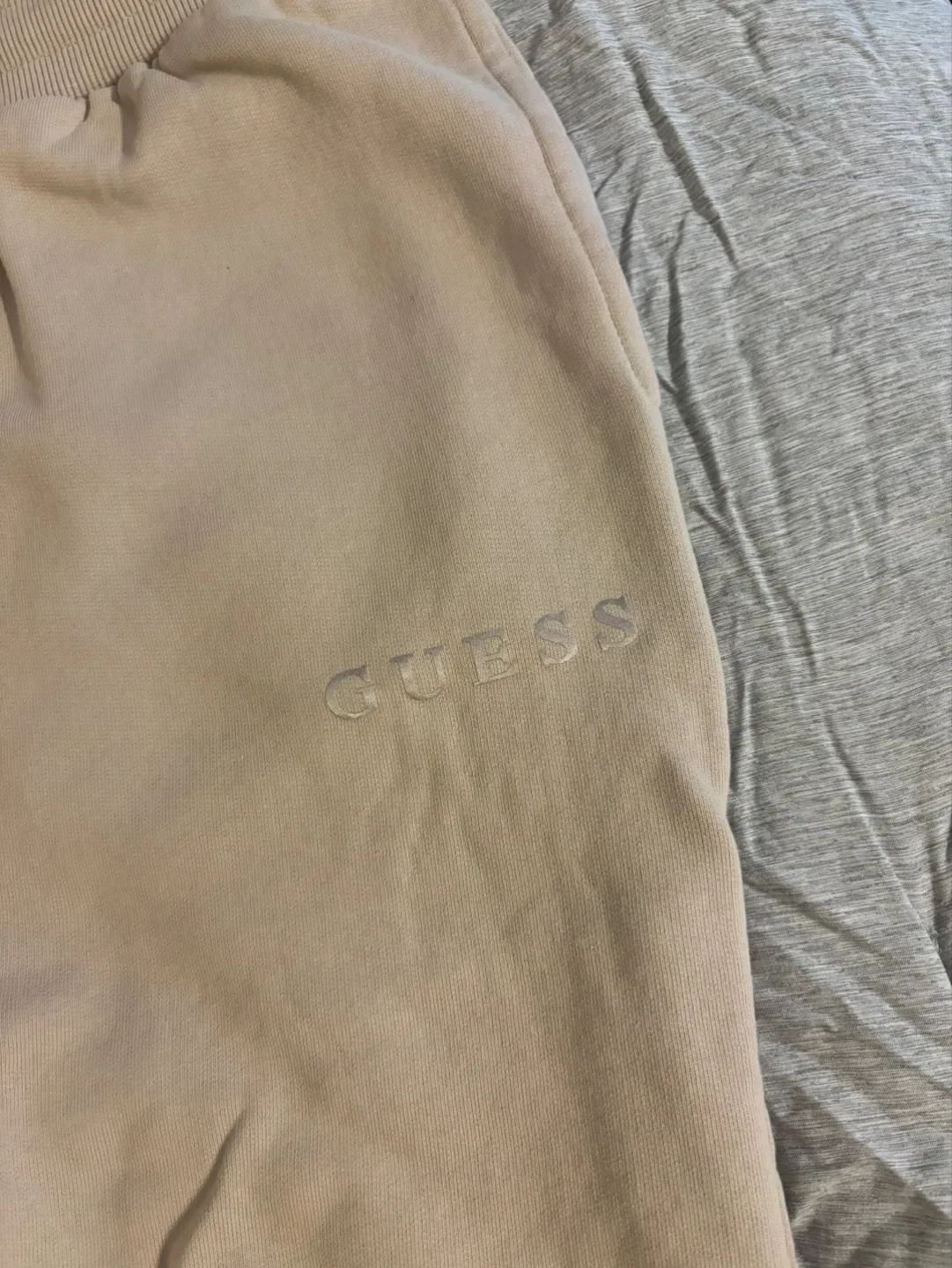 GUESS Beige Joggers - Size Large image indicator(2)