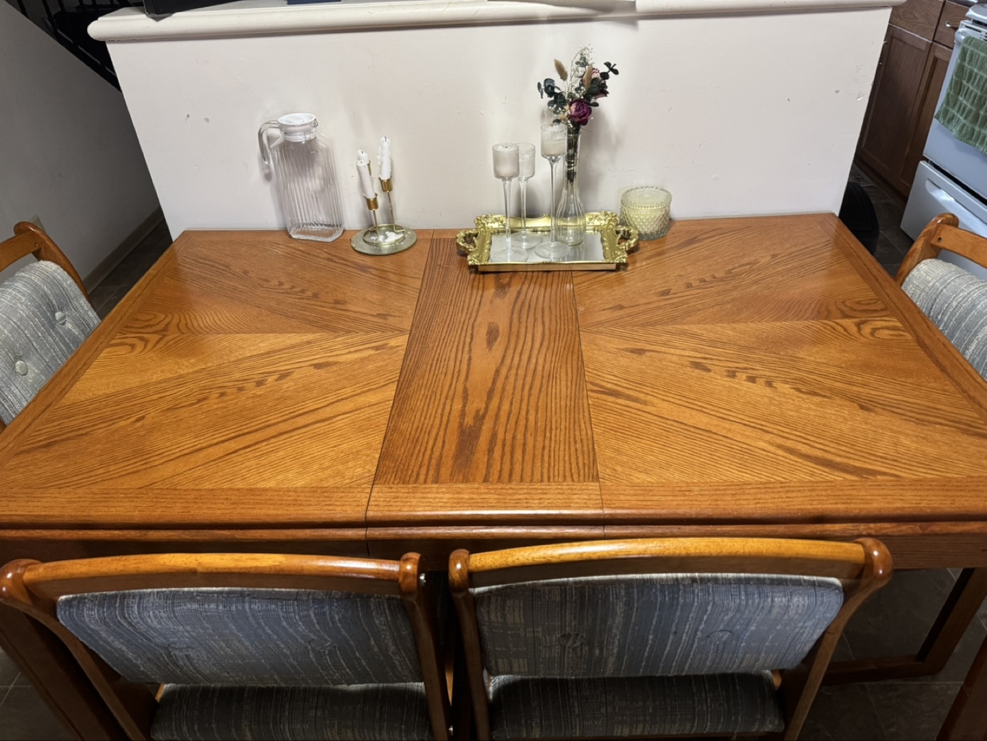Set of Dinning Table with 4 chairs + coffee table & a Side table