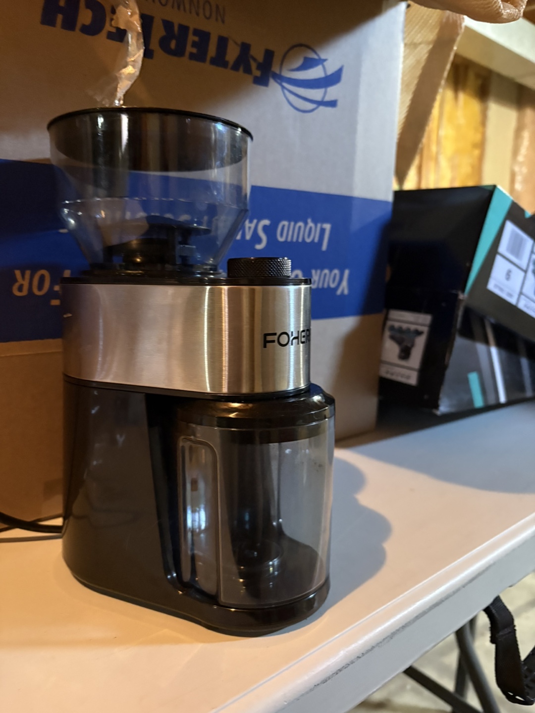 FOHERE Electric Coffee Grinder