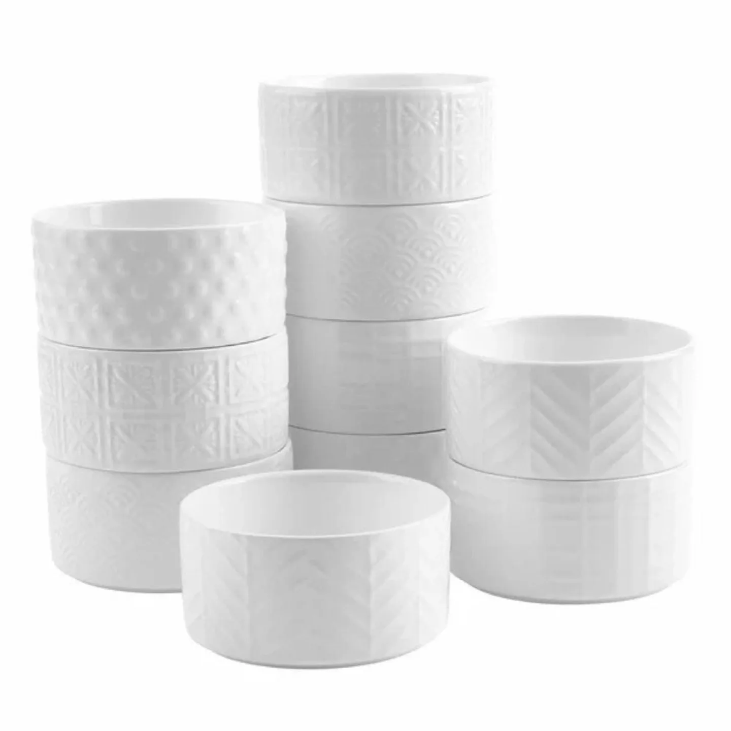 Trudeau 10-Piece Porcelain Bowl Set image indicator(3)