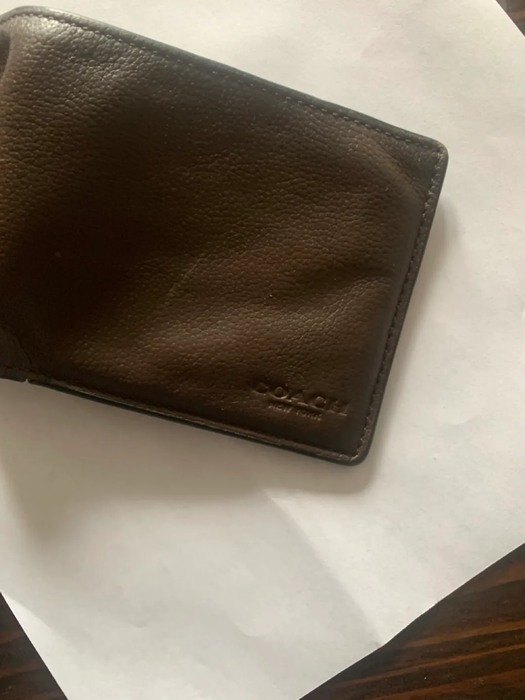 Coach Men's Leather Bifold Wallet image indicator(3)