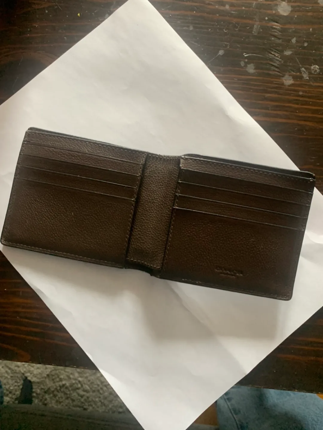 Coach Men's Leather Bifold Wallet thumbnail