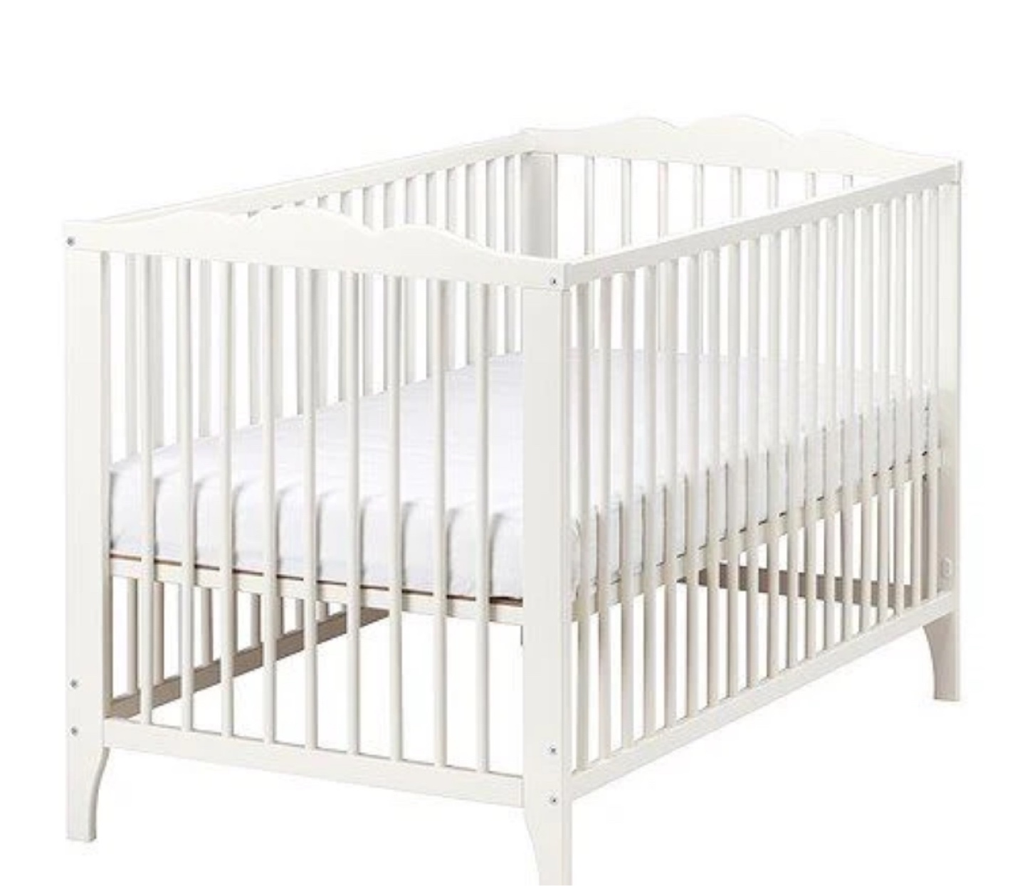 IKEA HENSVIK Crib and Mattress - photo 5