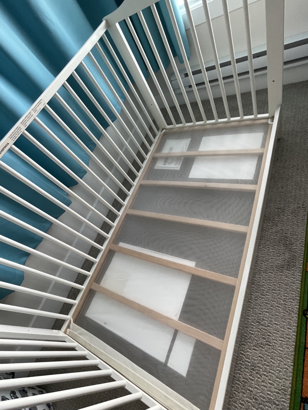 IKEA HENSVIK Crib and Mattress - photo 3
