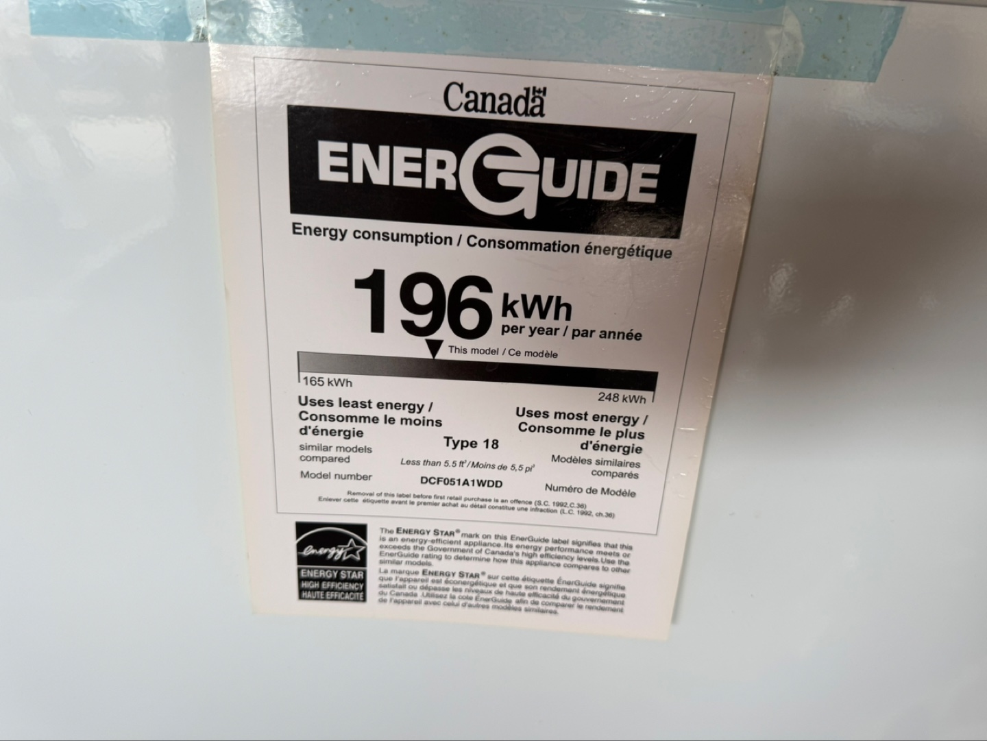 Danby DCF051A1WDD Chest Freezer - photo 5