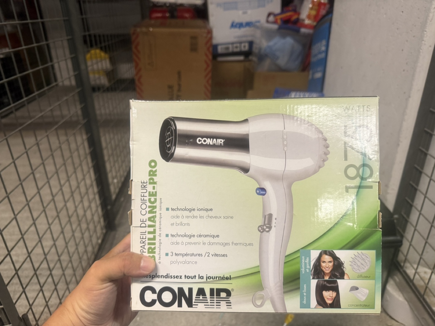 Conair 1875 Watt Brilliance Pro Hair Dryer