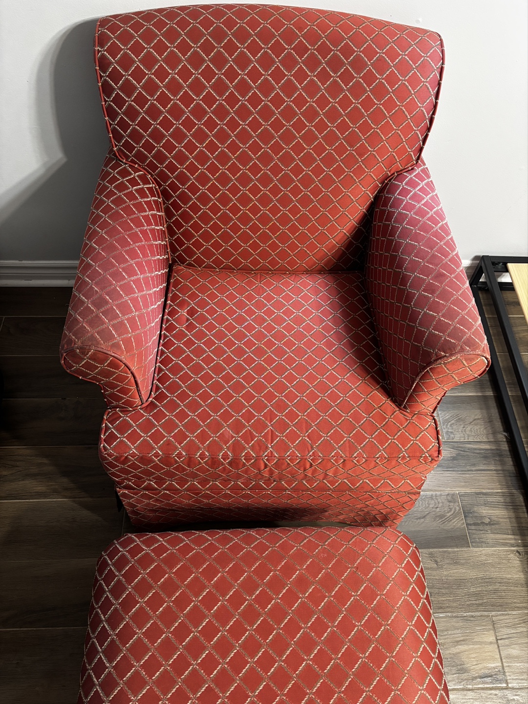 Armchair and ottoman set - photo 3