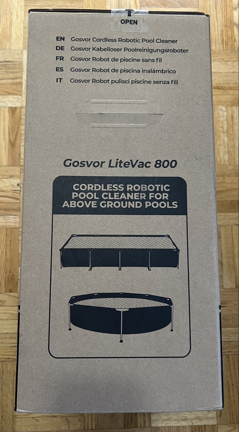 NEW Gosvor LiteVac 800 Cordless Robotic Pool Cleaner Vacuum - photo 3