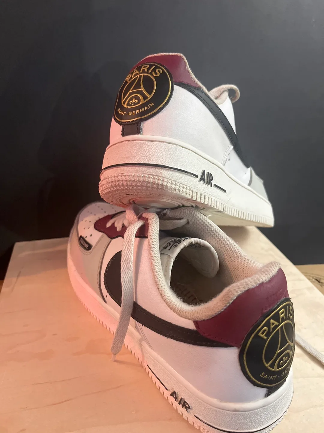 Nike Air Force 1 Paris Saint-Germain Custom Sneakers image indicator(2)