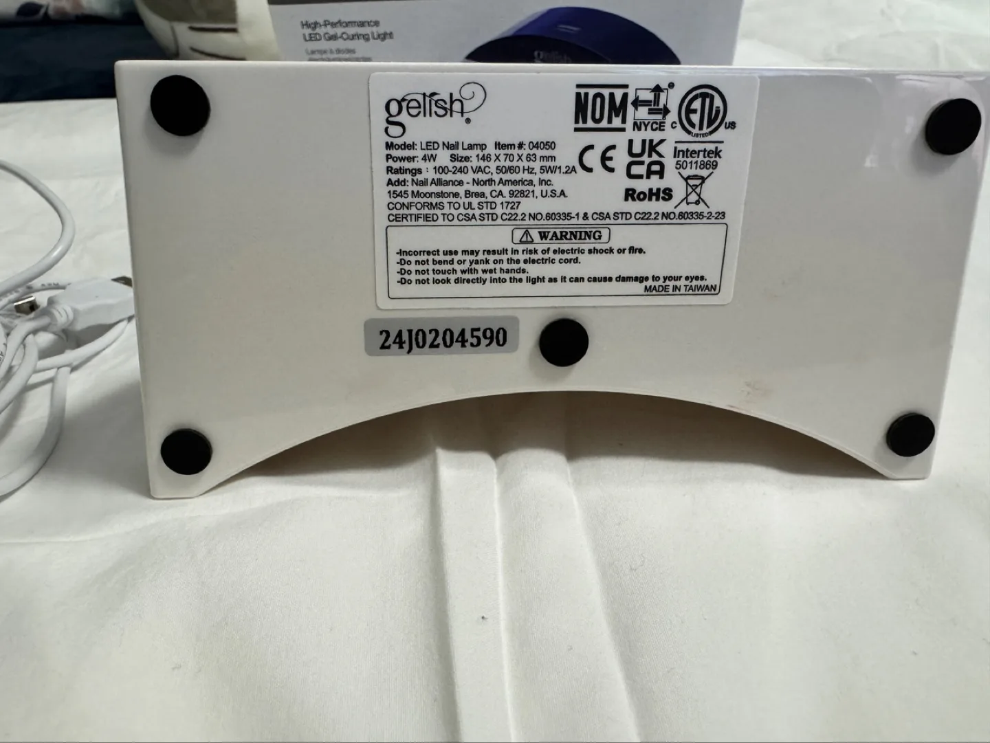 Gelish LED OnTheGo USB Nail Lamp image indicator(3)