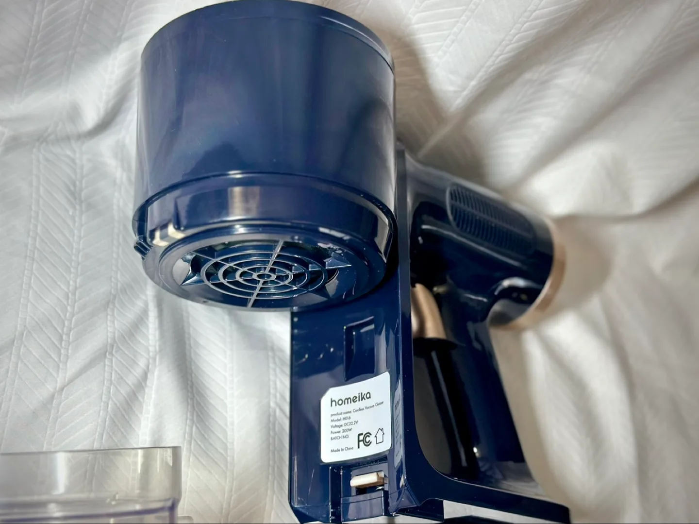 Homelika Cordless Handheld Vacuum Cleaner image indicator(3)