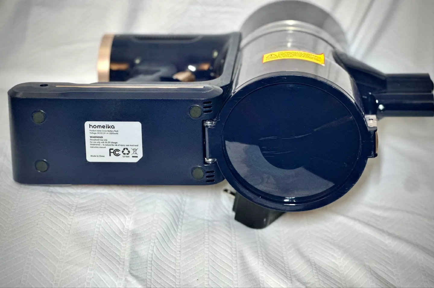 Homelika Cordless Handheld Vacuum Cleaner image indicator(6)