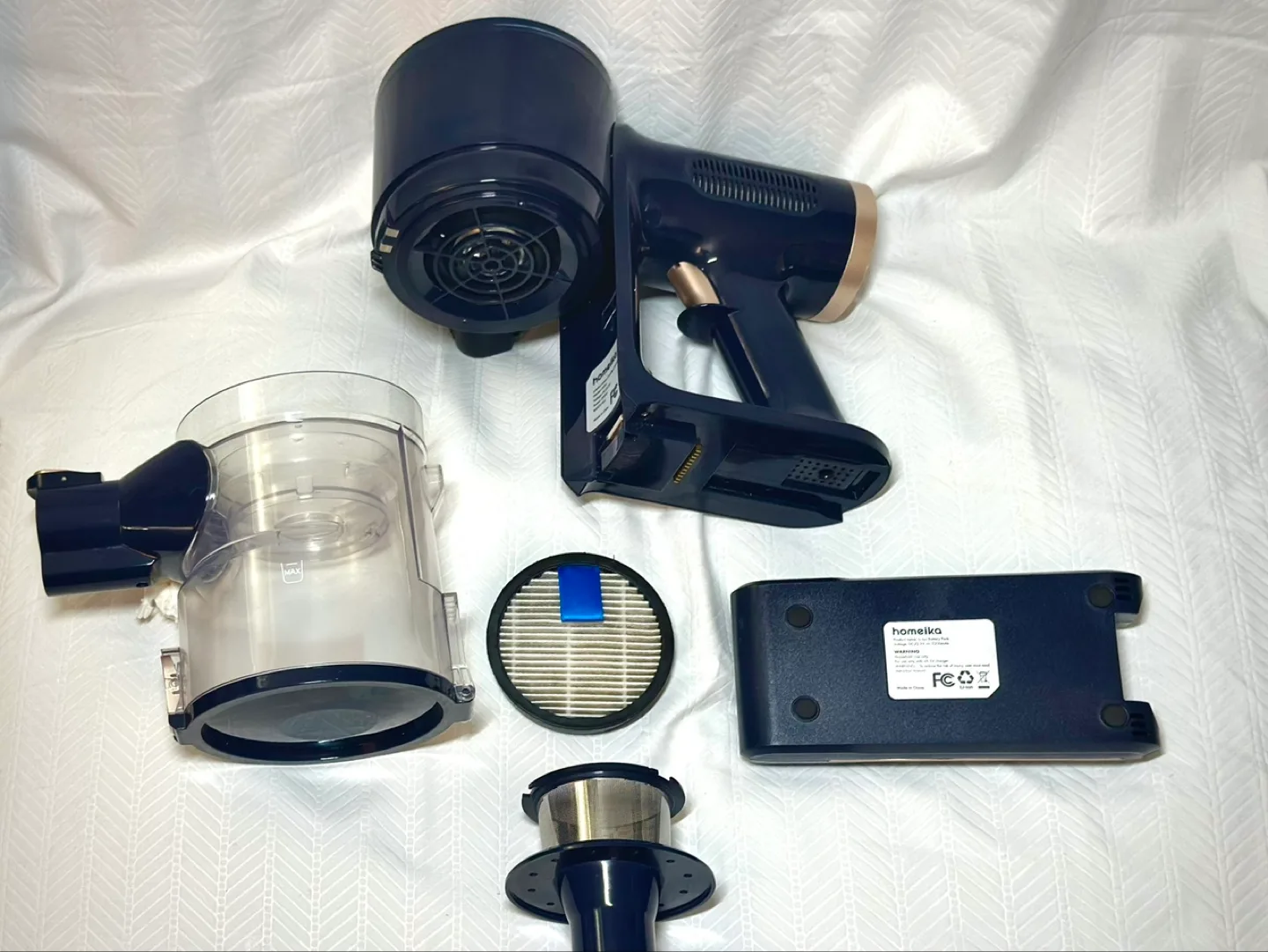 Homelika Cordless Handheld Vacuum Cleaner image indicator(5)