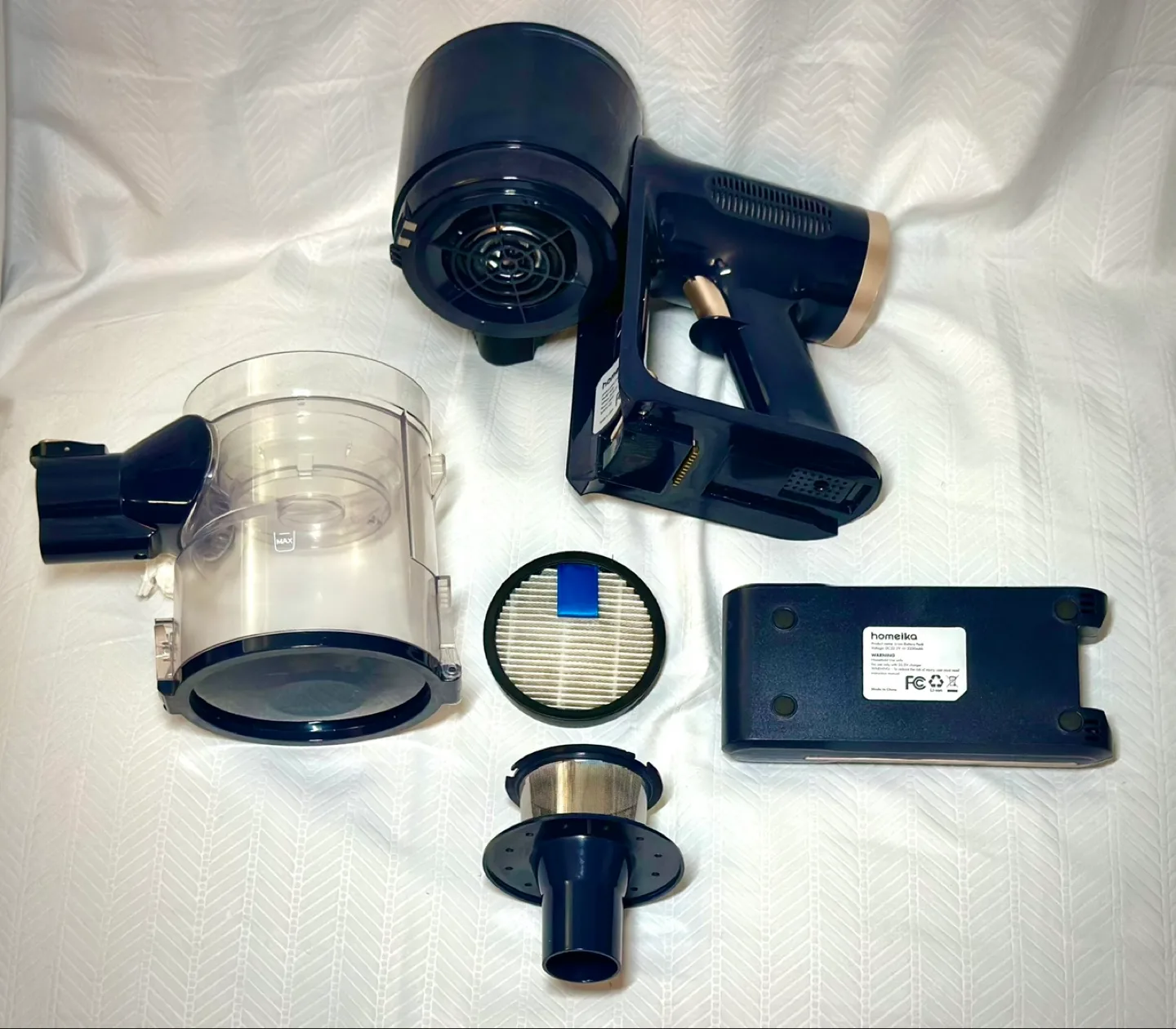 Homelika Cordless Handheld Vacuum Cleaner image indicator(4)