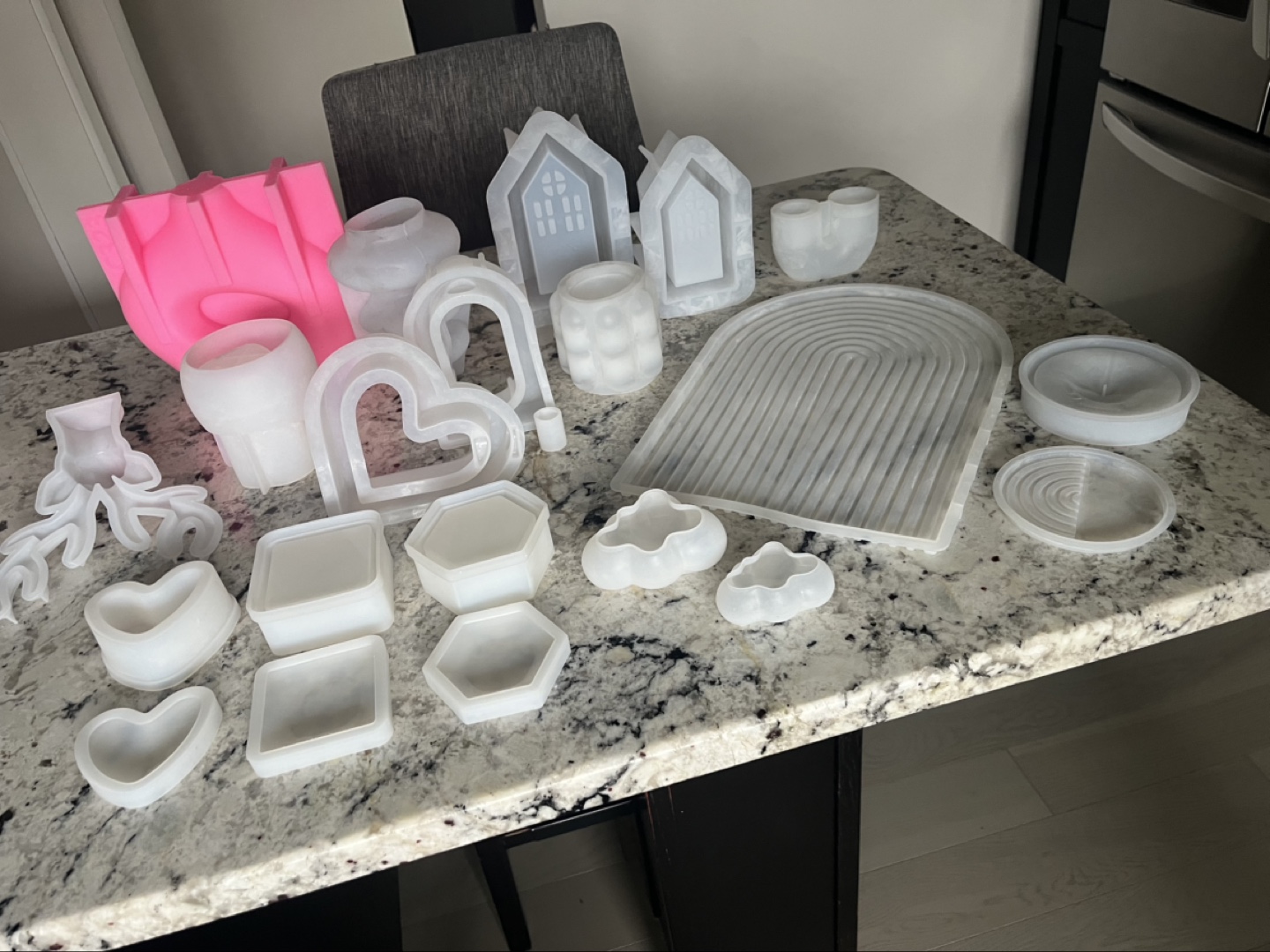 Resin/Concrete/Gypsum Molds Bundle