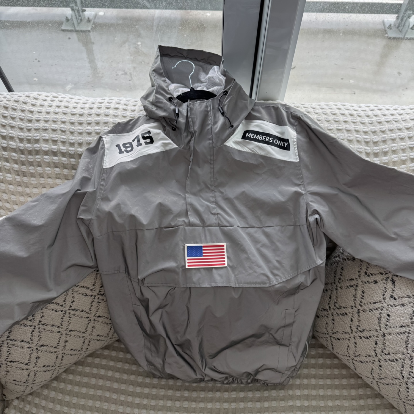 Reflective Members Only Jacket – Size M - photo 3