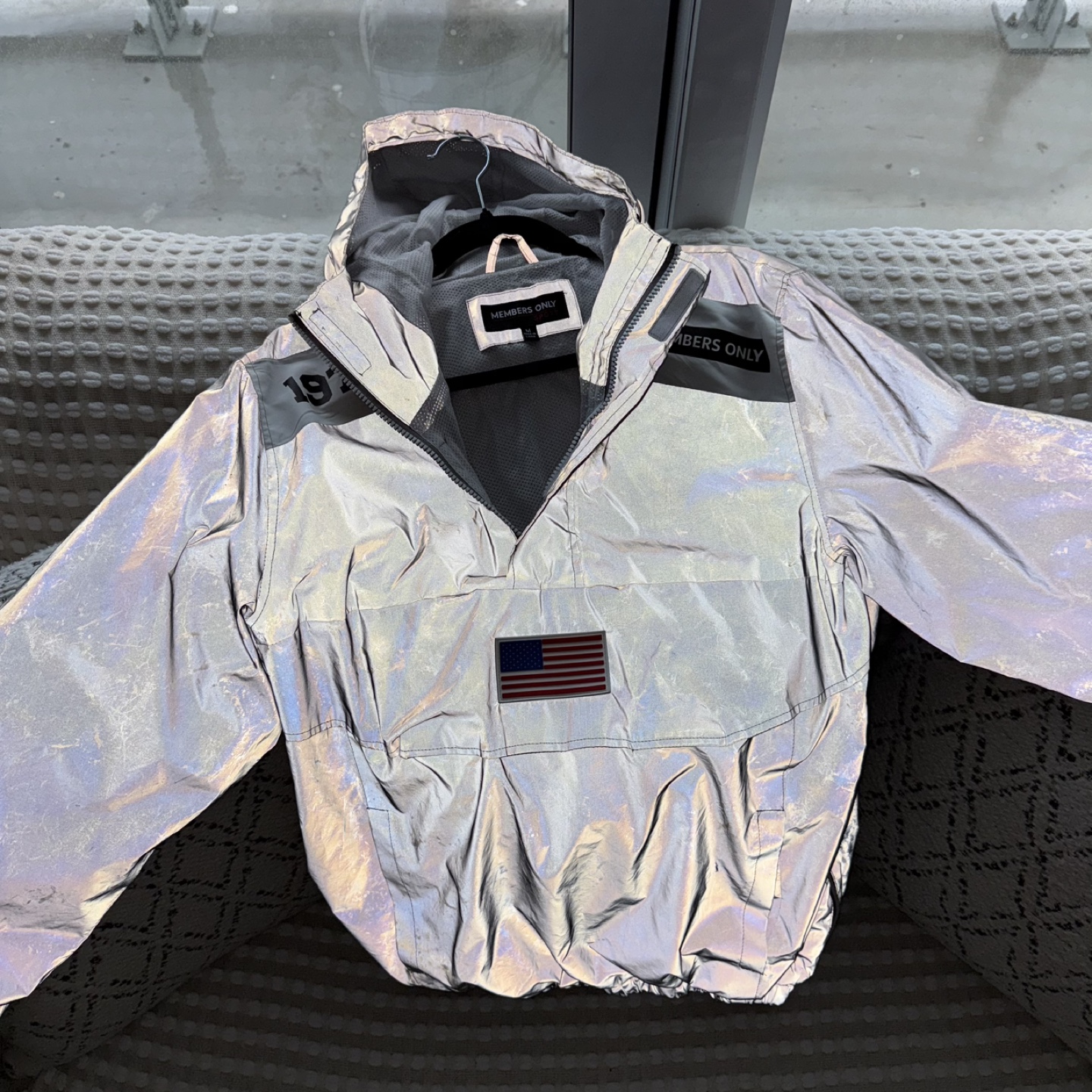 Reflective Members Only Jacket – Size M - photo 2