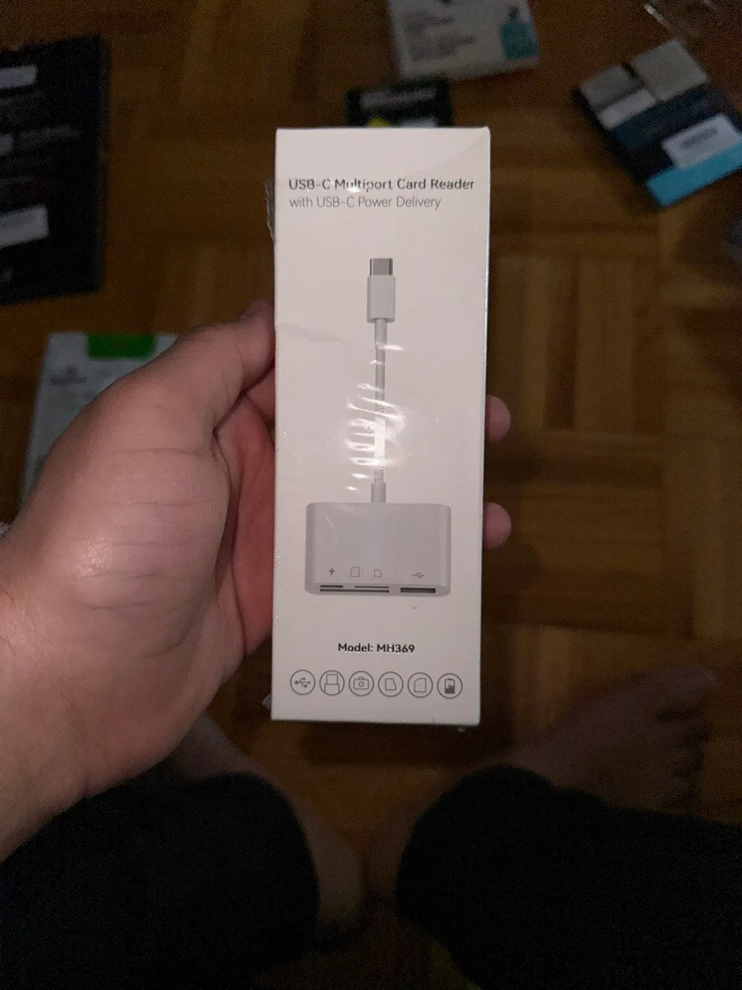 USB-C Multiport Card Reader with USB-C Power thumbnail