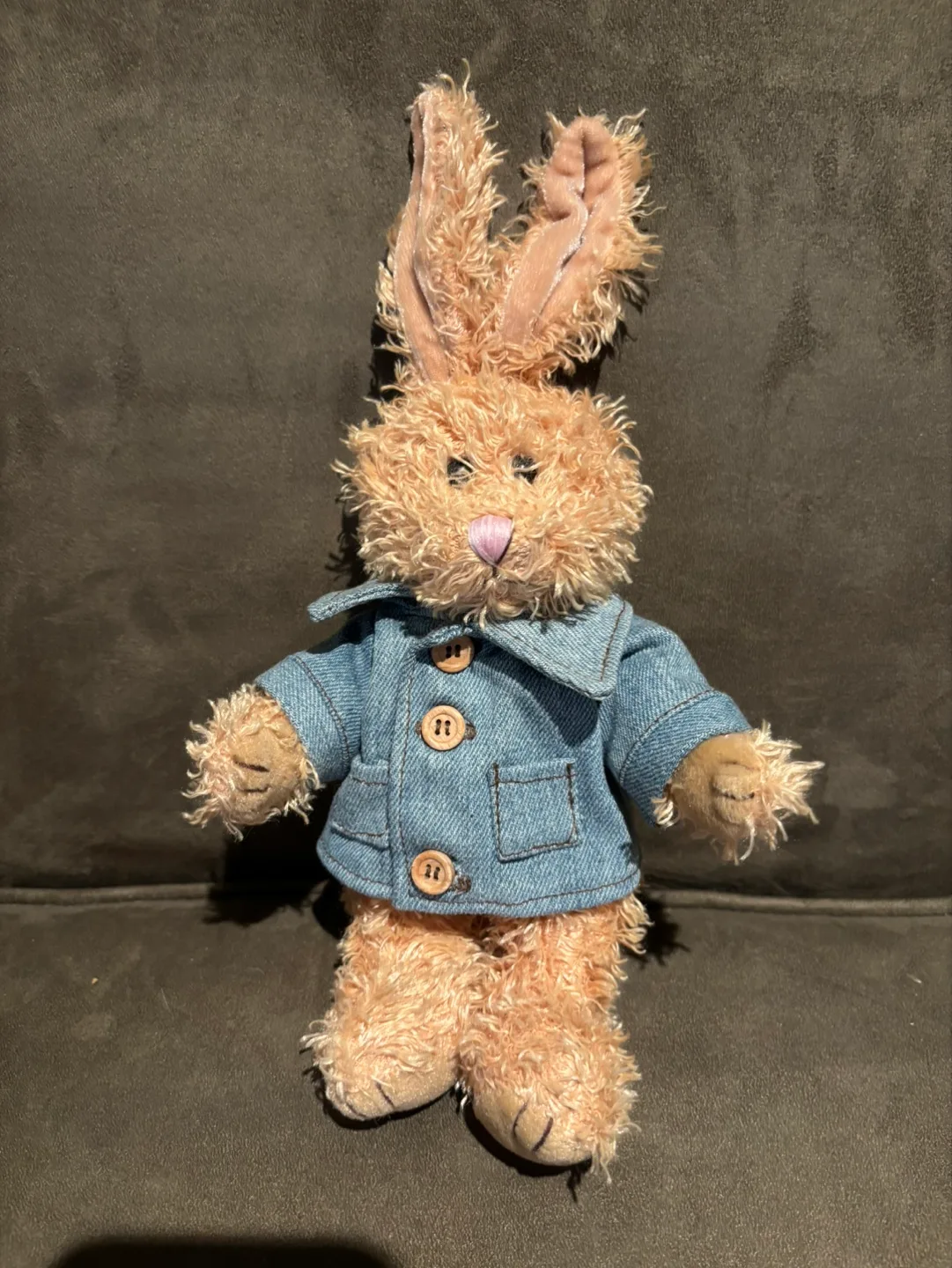 Vintage Chrisha Playful Plush Circa 1988  Denim Animals Set image indicator(5)