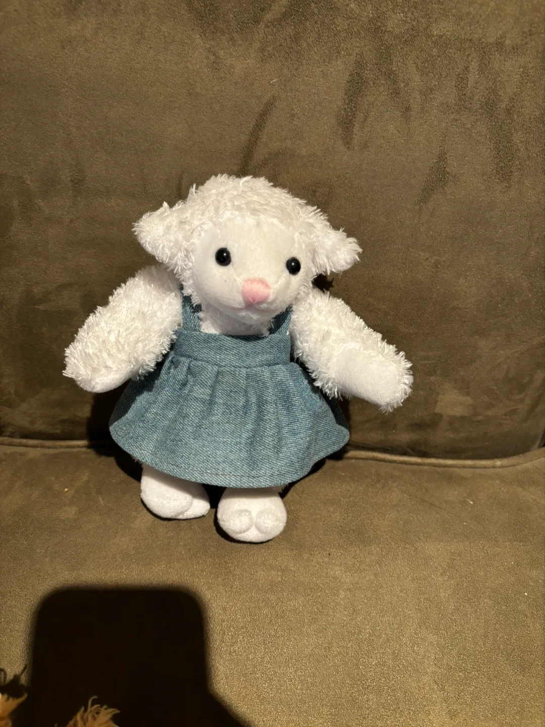 Vintage Chrisha Playful Plush Circa 1988  Denim Animals Set image indicator(7)