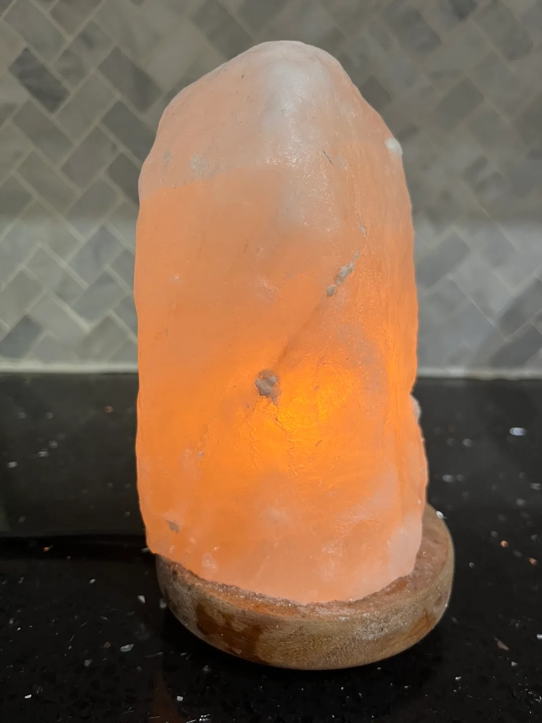 Himalayan Salt Lamp - Natural Crystal Night Light thumbnail