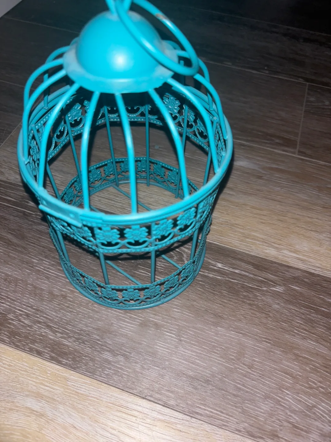 Teal Metal Candleholder thumbnail