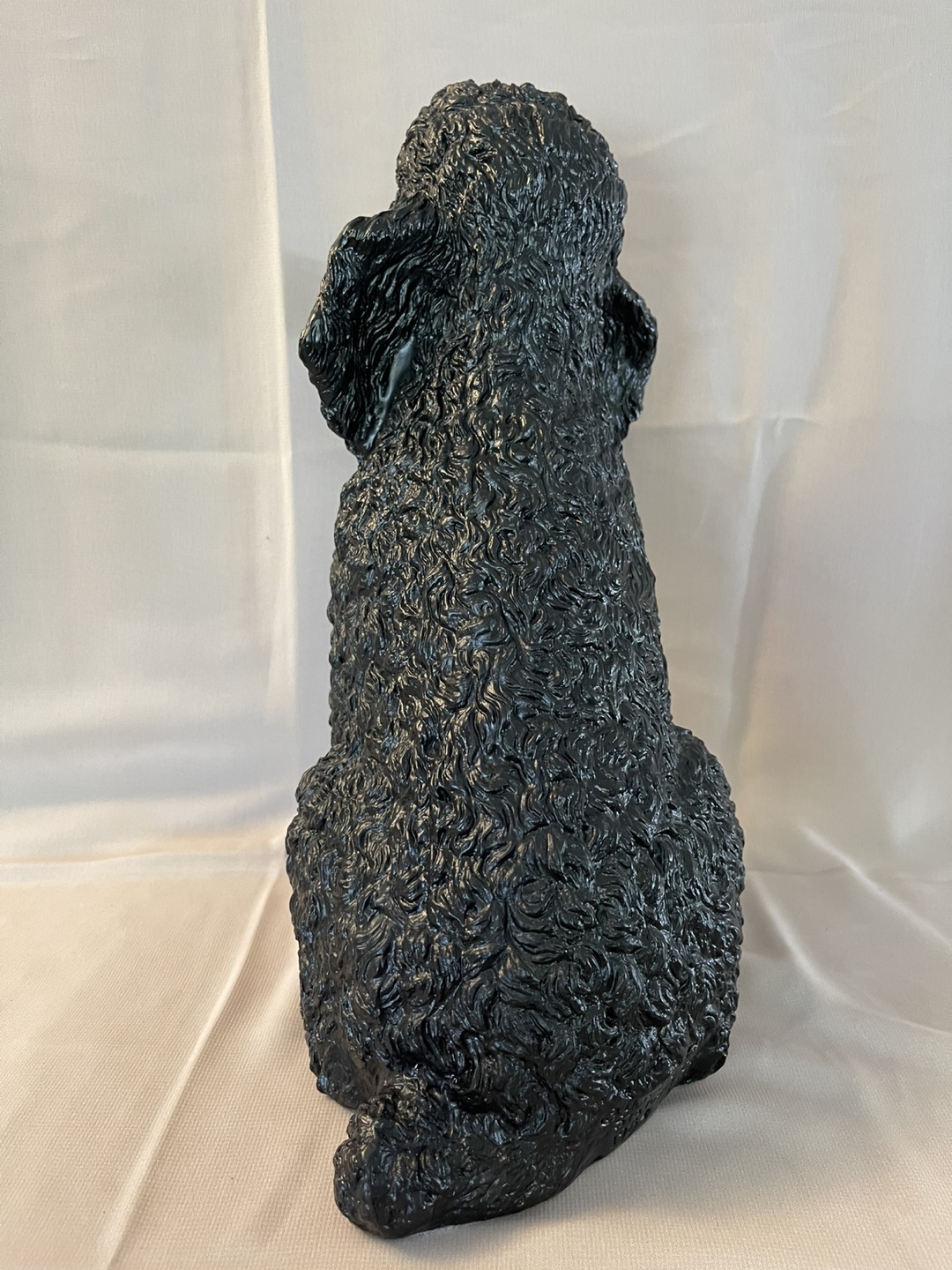 Vintage Black Poodle Figurine - photo 4