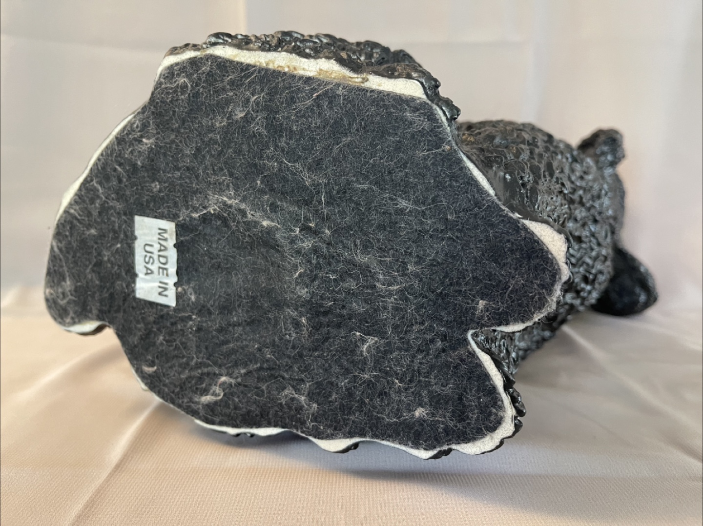 Vintage Black Poodle Figurine - photo 5
