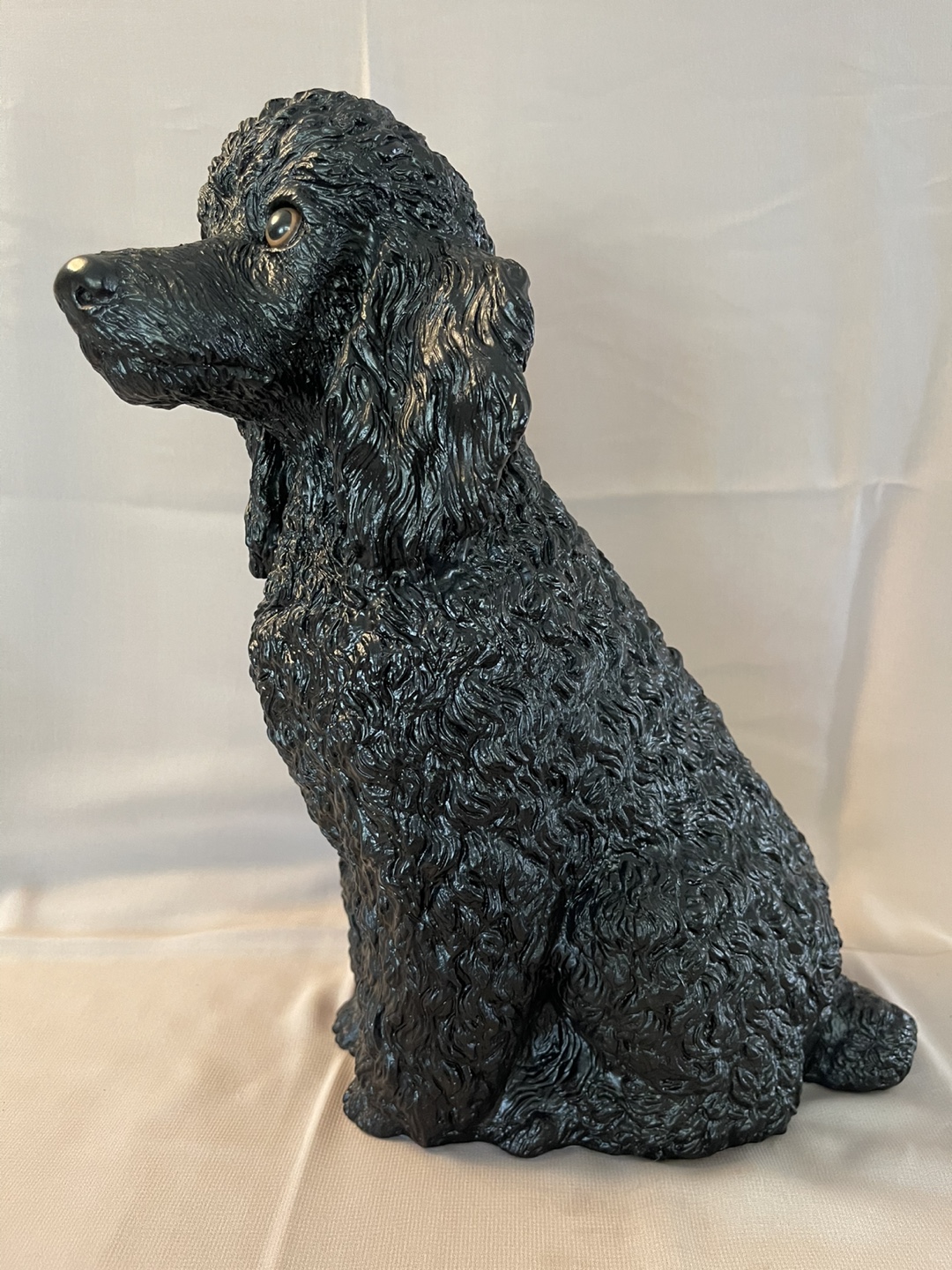 Vintage Black Poodle Figurine - photo 3