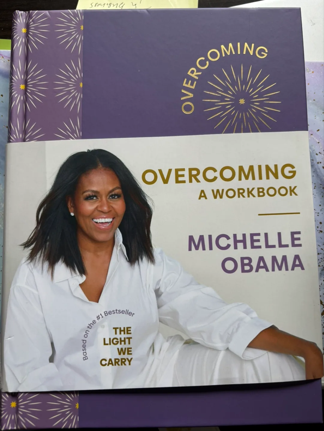 Overcoming: A Workbook by Michelle Obama thumbnail