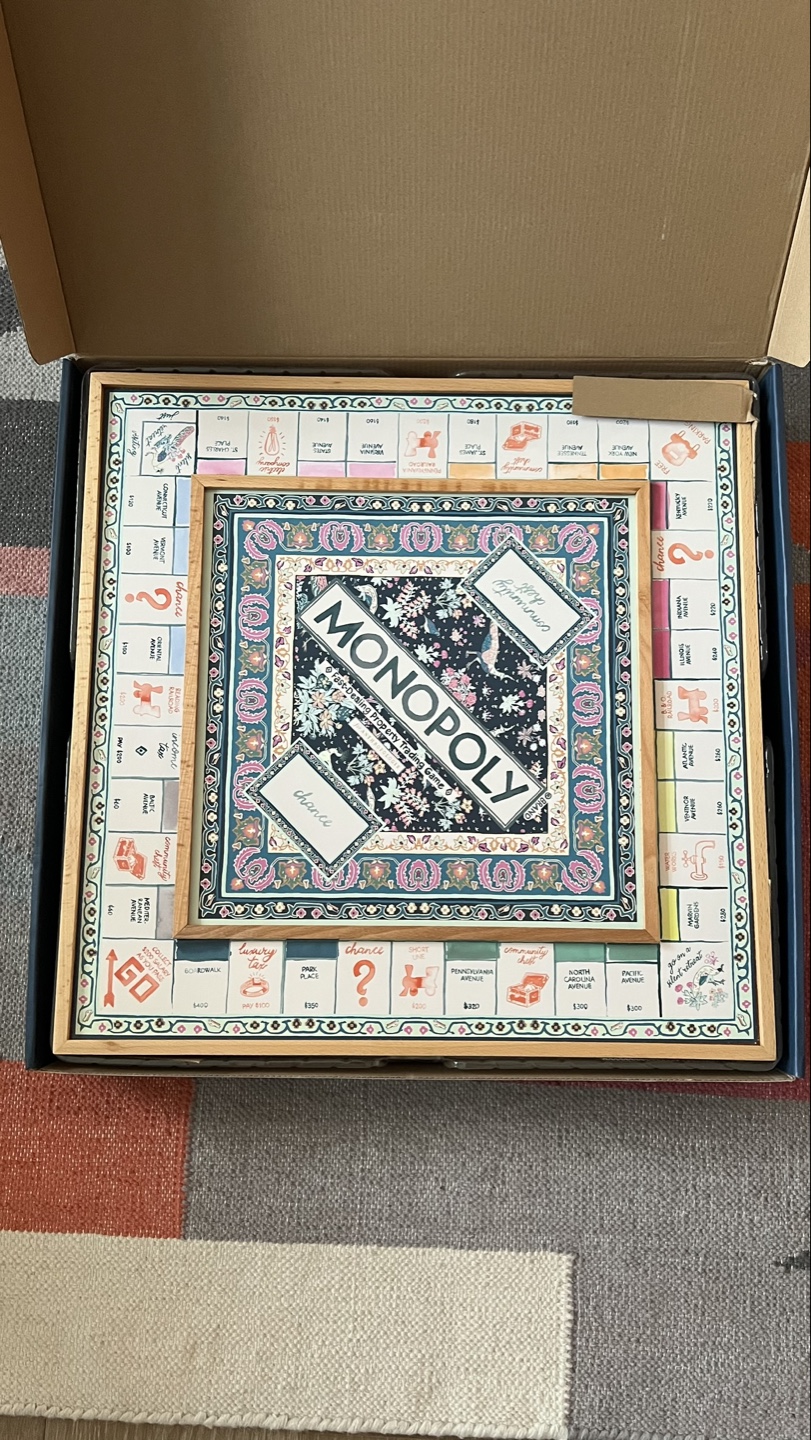 Anthropologie Monopoly Darby Edition Board Game - photo 3