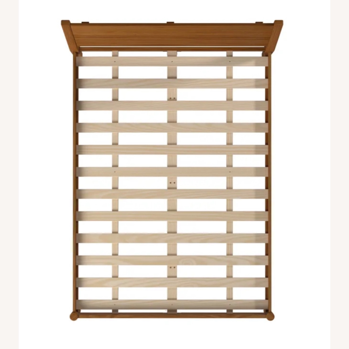Mid-Century Panel Bed Frame - Queen Size - photo 3