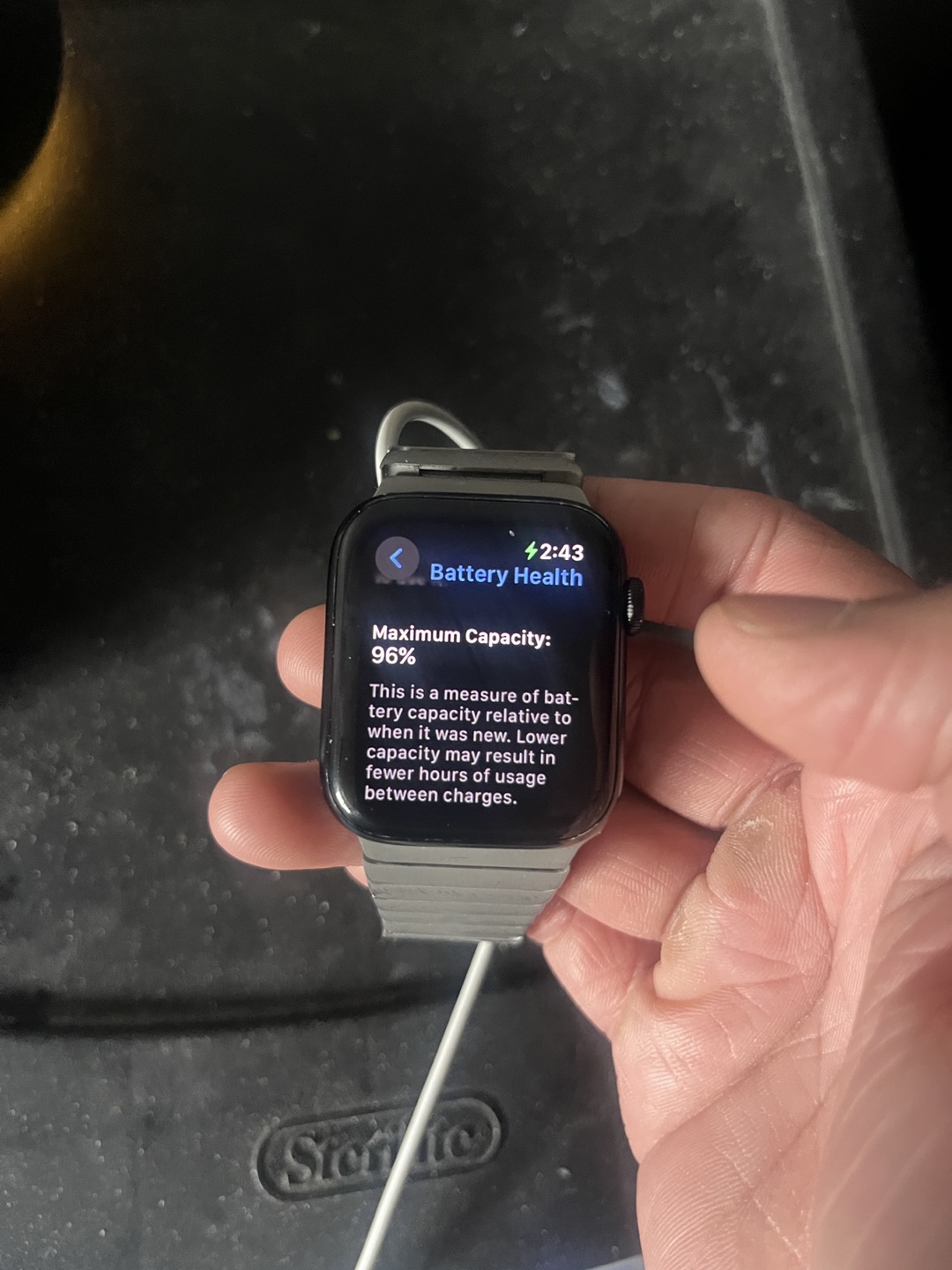 Apple watch SE (gen 2) 44mm Midnight Aluminium GPS - photo 2