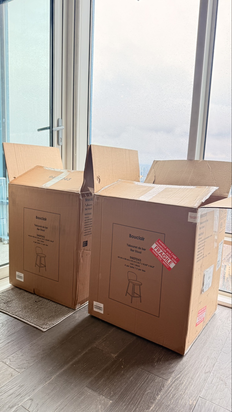 2 Sturdy Moving Boxes – 26” x 21” - photo 2