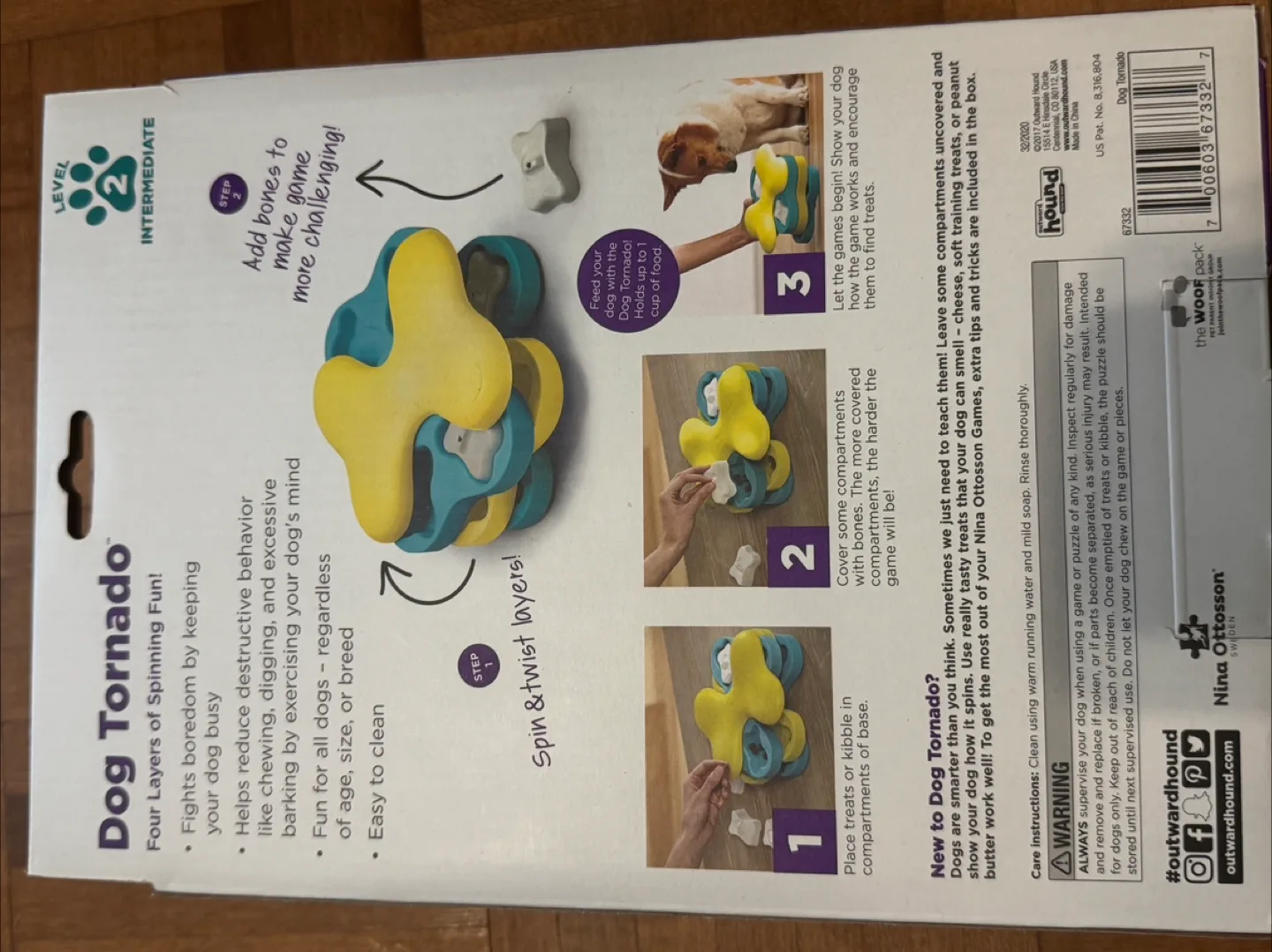 Dog Tornado Interactive Dog Puzzle Toy image indicator(2)