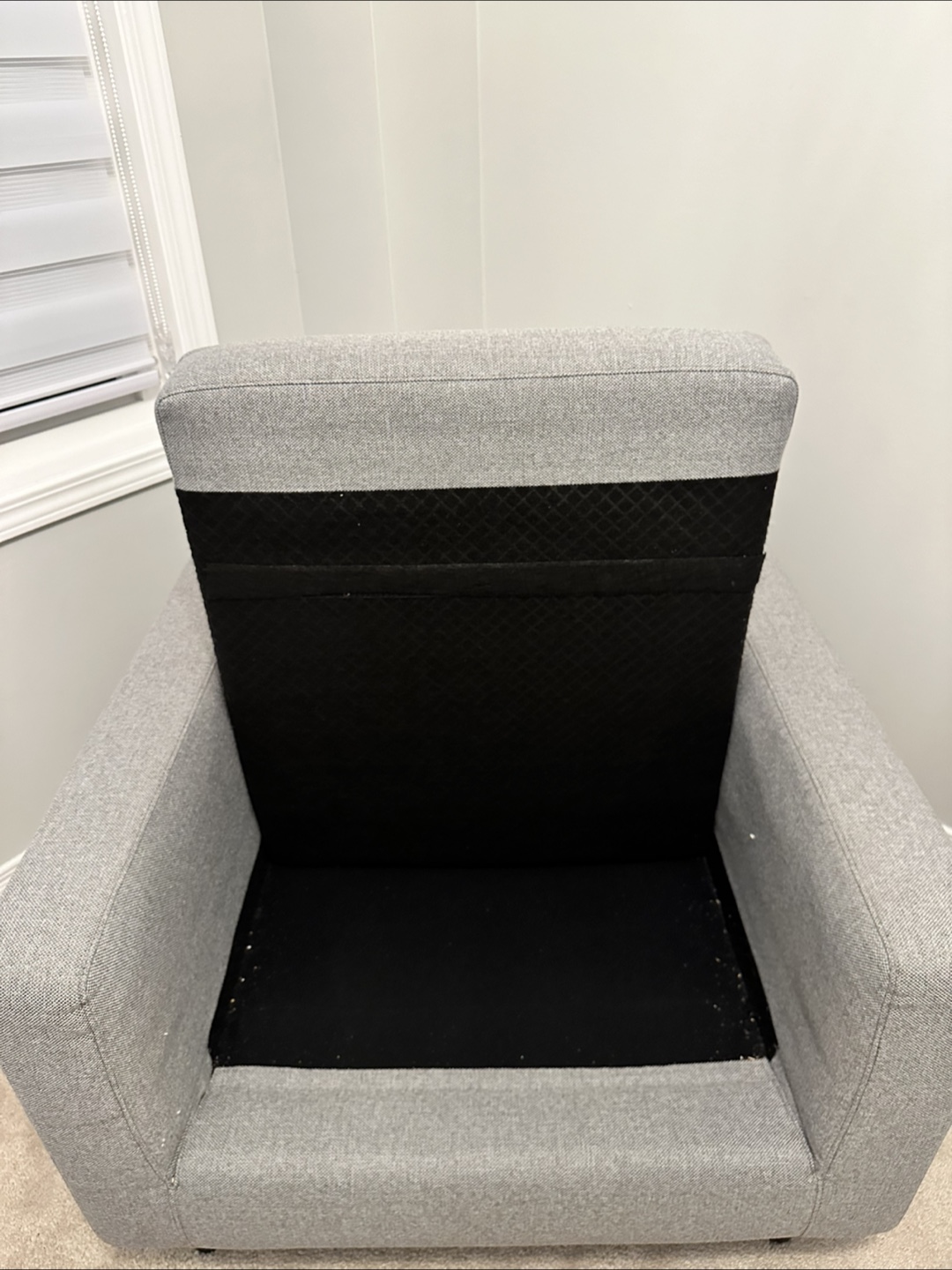 Grey Fabric Armchair and Sofa Set - photo 3