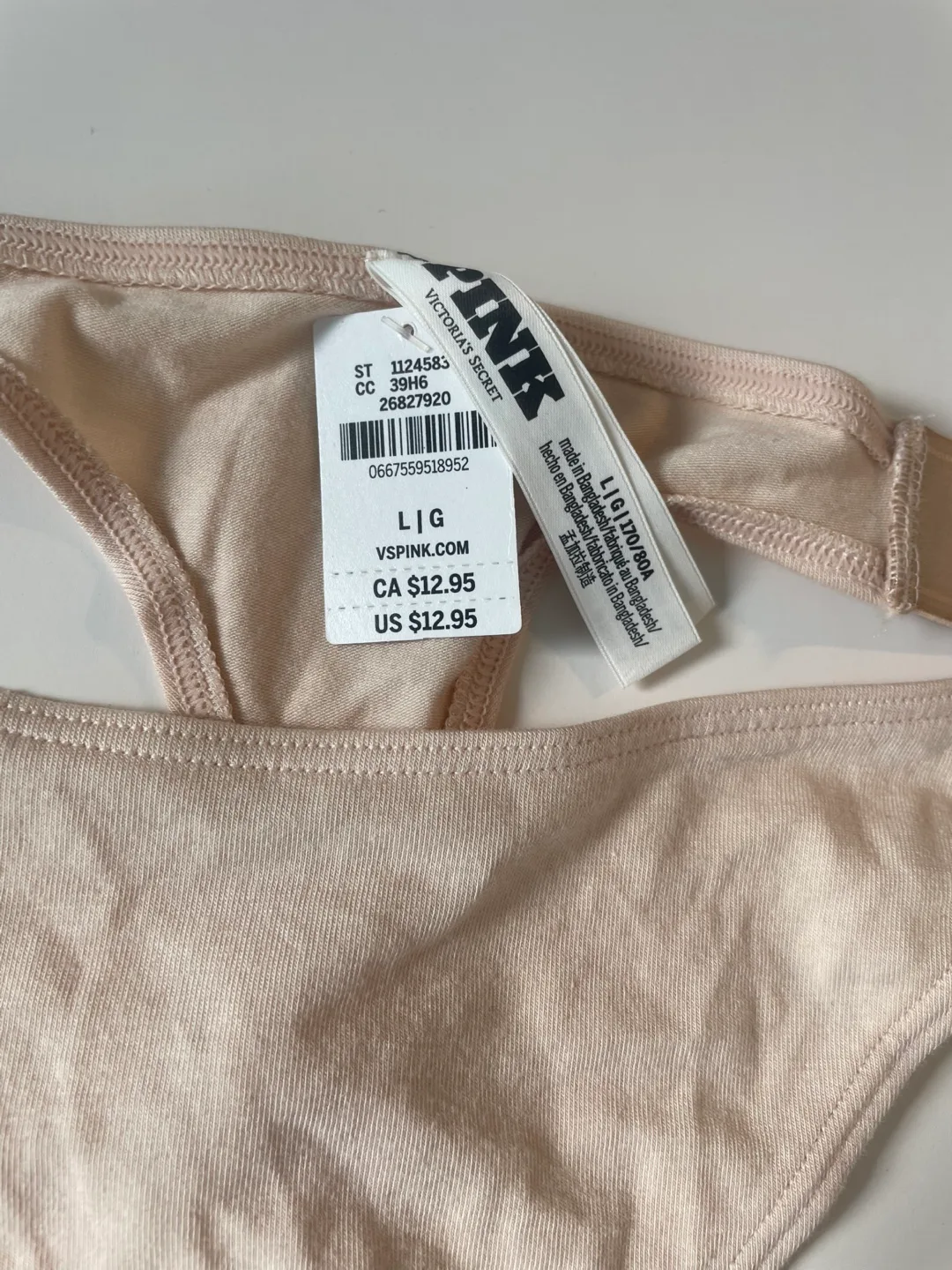 Pink by Victoria's Secret Thong Underwear image indicator(5)