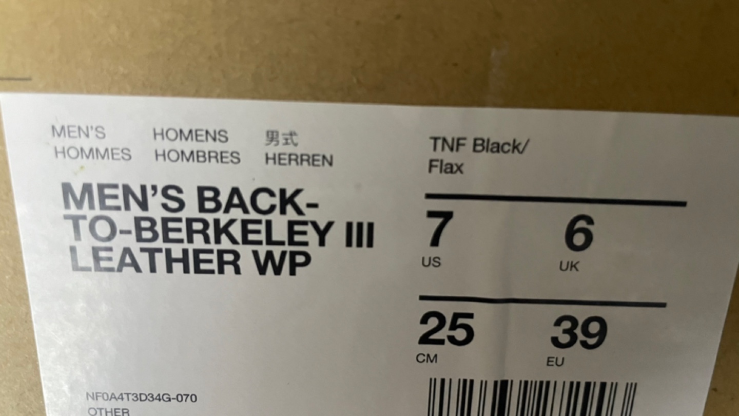 Men's The North Face Back-To-Berkeley III Leather WP Boots - photo 4