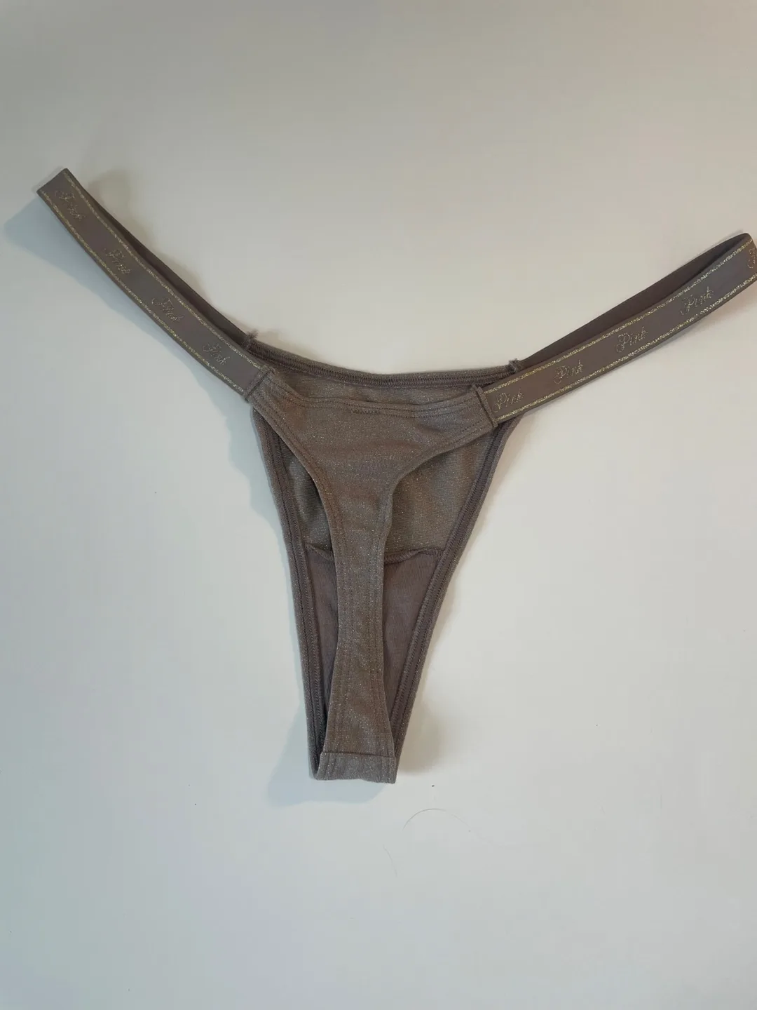 Pink by VS Glitter Thong image indicator(3)