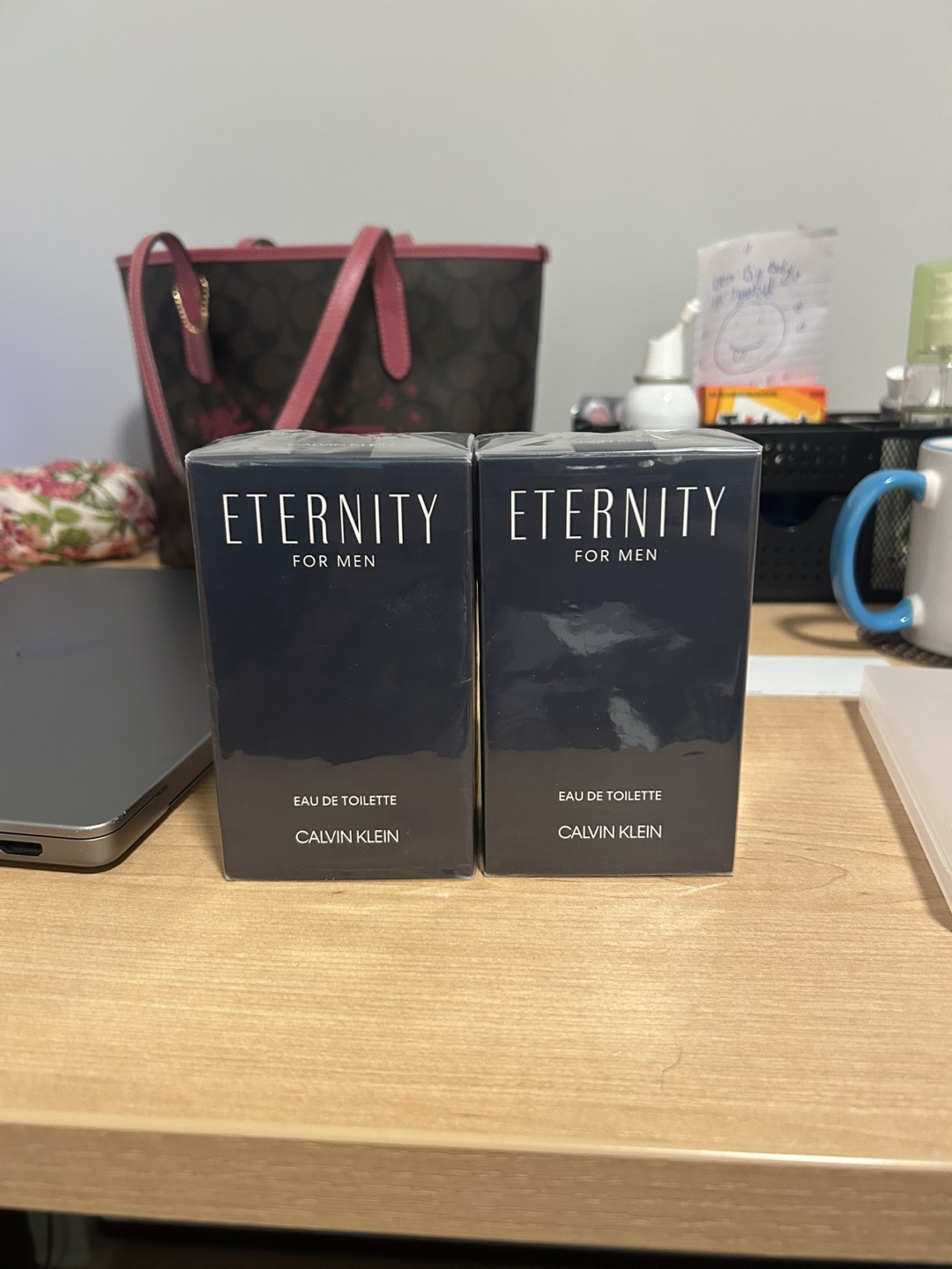Two Calvin Klein Eternity for Men Eau de Toilette