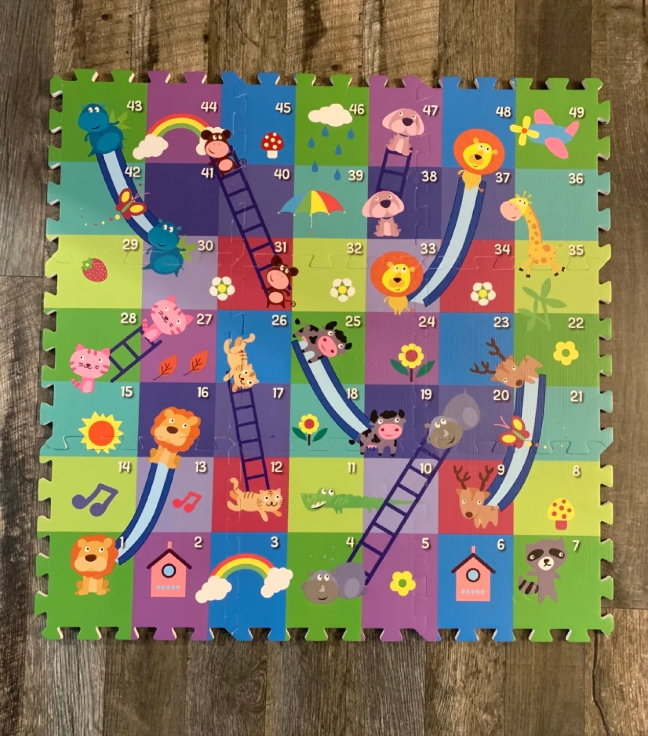 Foam Play Mat, Snakes and Ladders thumbnail